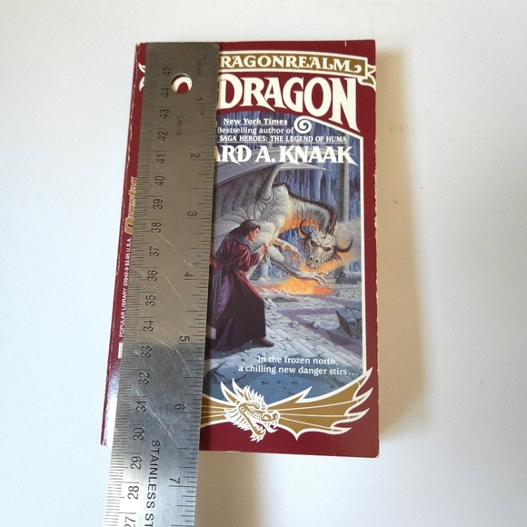 The Dragonrealm: Icedragon by Richard A. Knaak Paperback Book - Picture 8 of 8